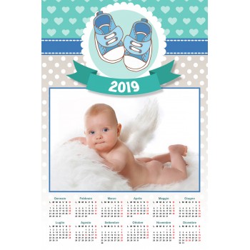 Single sheet calendar Sample 206 (1-206-21.002)