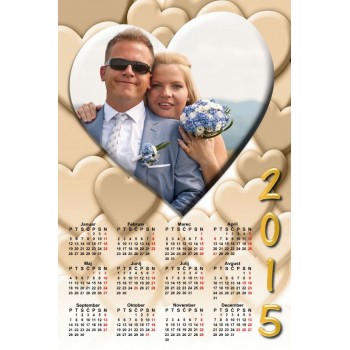 Enolistni koledar Vzorec 026-(1-026-06.030) Enolistni koledar Vzorec 026 (1-026-06.030)