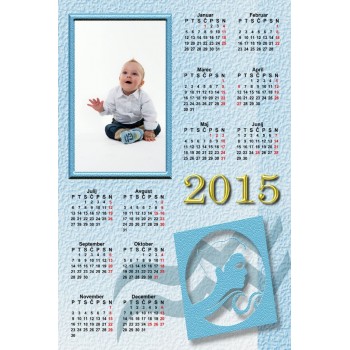 Single sheet calendar Sample 081 (1-081-03.027)