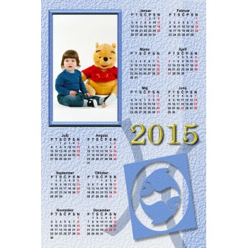 Single sheet calendar Sample 088 (1-088-03.034)