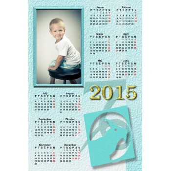 Single sheet calendar Sample 091 (1-091-03.037)