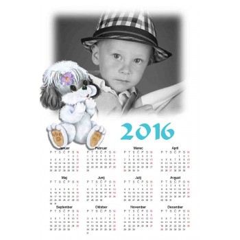Single sheet calendar Sample 110 (1-110-05.011)