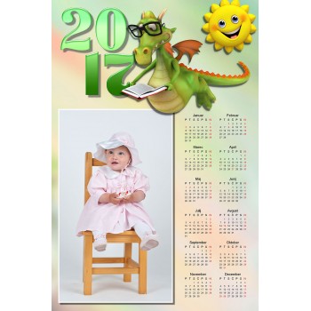 Enolistni koledar Vzorec 167 (1-167-17.024)