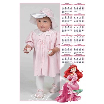 Single sheet calendar Sample 190 (1-190-19.033)